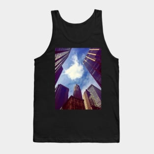 Looking Up, Skyscrapers, Manhattan, NYC Tank Top